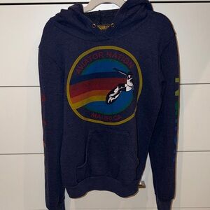 Aviator Nation Multicolor Graphic Hoodie